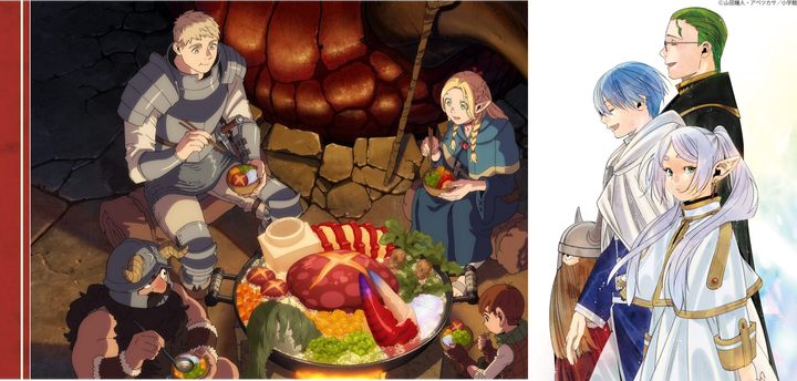 Frieren and Dungeon Meshi: Beyond Romance's End